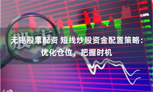 无锡股票配资 短线炒股资金配置策略：优化仓位，把握时机